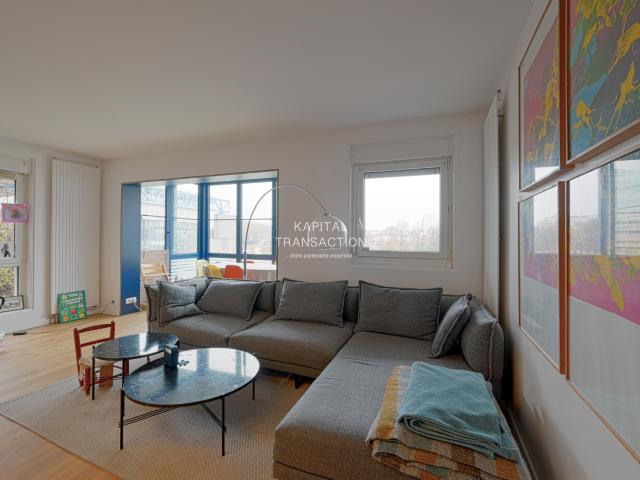 Vue imprenable sur le Parc de la Villette 3 pièces 58m2