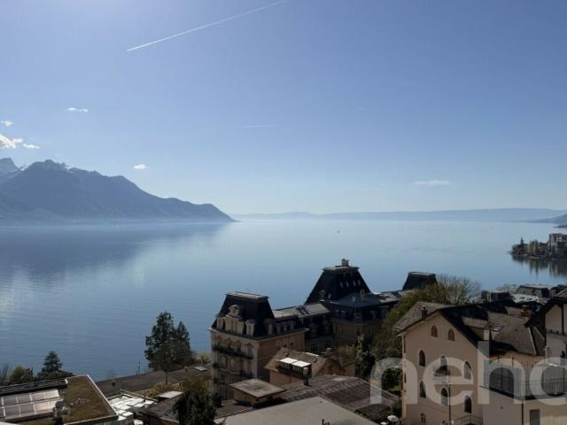 Vue lac époustouflante pour ce 4.5 pièces rénové avec soin