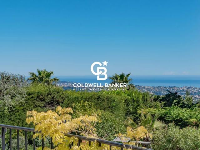 Vue mer panoramique, jardin paysagé, clefs en mains 275m² Vence