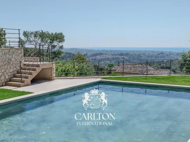 Vue mer panoramique, terrain de tennis 300m² Saint Paul