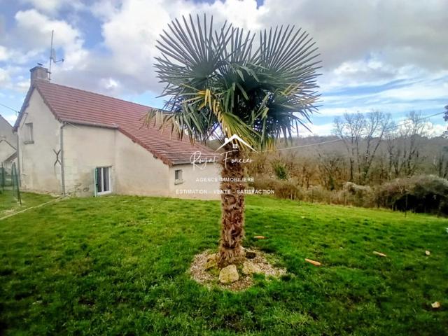 Vue sur la campagne, au calme dans un hameau