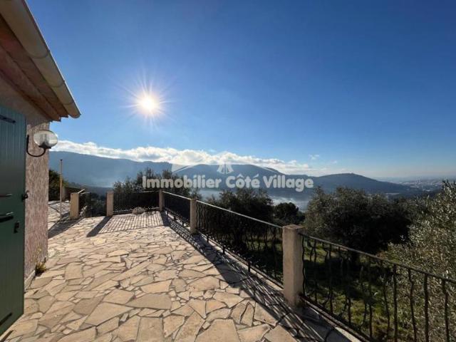 VUE PANORAMIQUE COLLINES DRAPOISES Villa avec Appartement