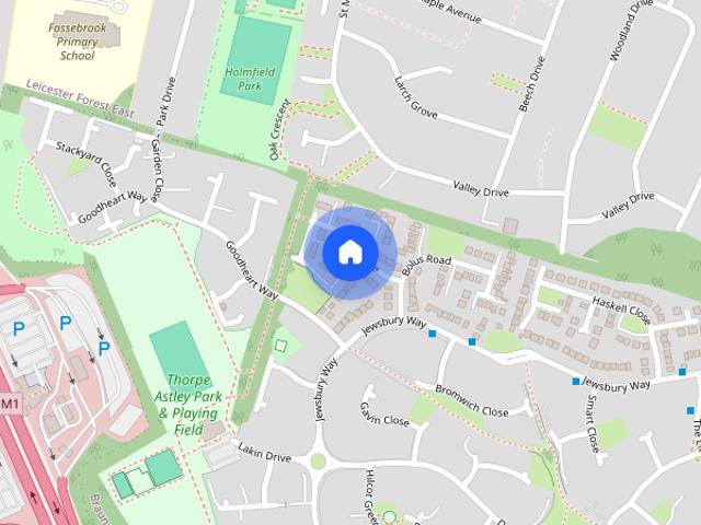 Vyner Close, Thorpe Astley, Braunstone, Leicester, Leicestershire. LE3 3EJ