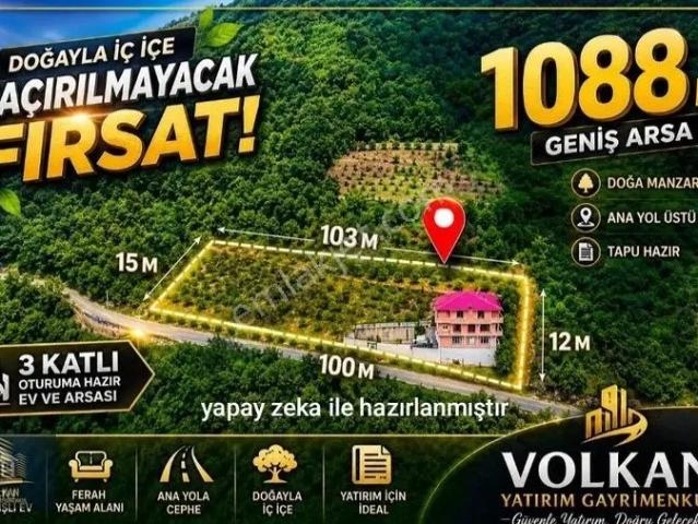 Vyg'den 3 Katlı Bina Bir Daire Yapılı Arsası İle Beraber
