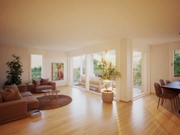 W07 Attraktive 4½ Zimmer Dachwohnung mit Weitblick