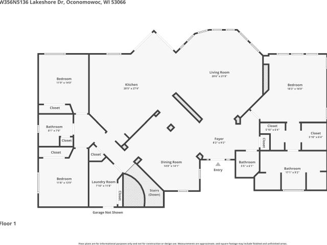 W356N5136 Lakeshore Dr, Oconomowoc, WI 53066 | MLS #1959