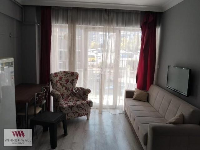 Wınner Wall'dan Site İçinde 1+1 Eşyalı Kiralık Daire