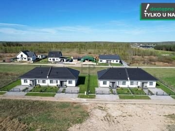 Dom bliźniak 126 m2 z ogrodem i ogrzewaniem podłogowym