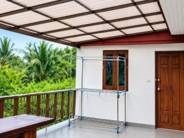 วัดเขาศรีวิชัย รร.บ้านท่าอิฐ 1 กม.AIRBNB บนที่ดิน 3 ไร่ คฤหาสน์หรู 3นอน บางโพธิ์ สุราษฎร์ธานี 3น้ำ 189 ตร.ม