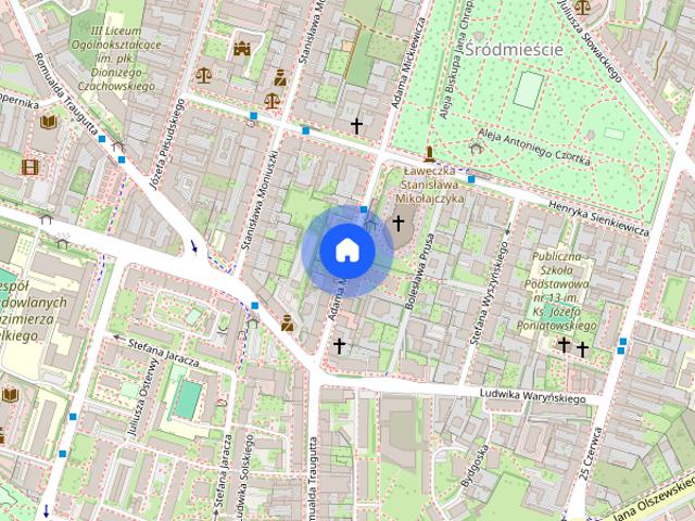 W pełni funkcjonalne mieszkanie w centrum miasta