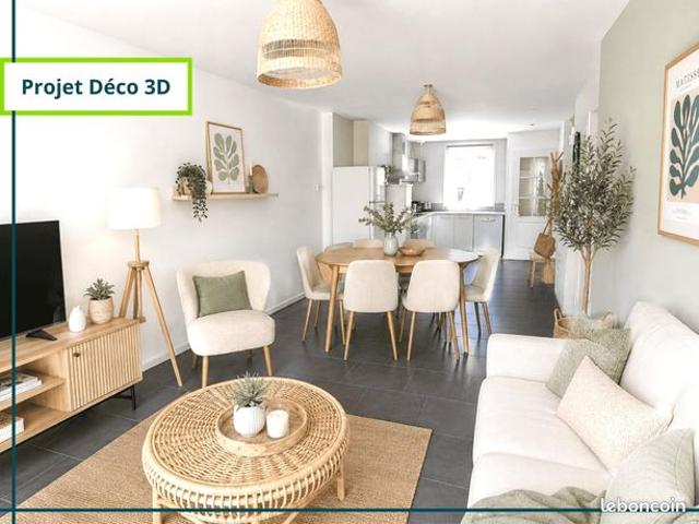 Wambrechies, DPE C, 3 chambres, 2 SdB, 3 WC, Terrasse ensoleillée, Aucuns travaux