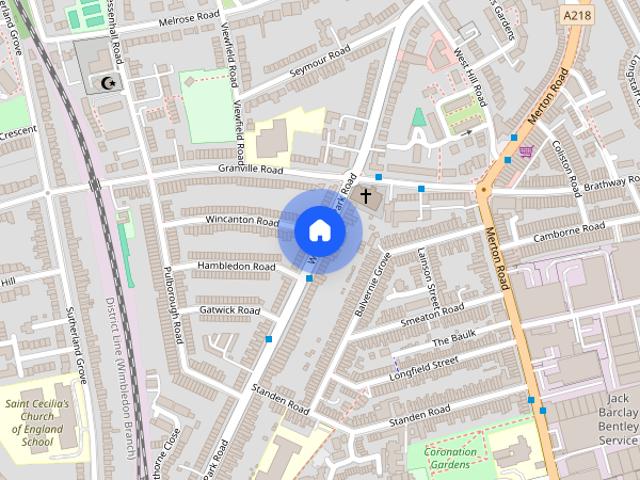 Wanlde Place, Earlsfield, Wimbledon, SW18