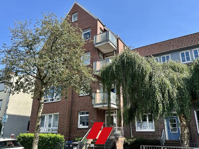 Wachmannquartier: Gemütliche und ruhige 2 Zi. Wohnung mit Balkon und TG Stellplatz Schwachhausen