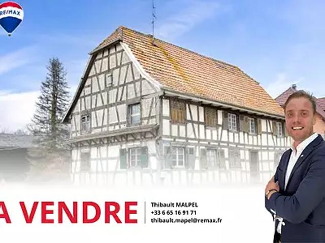 Wahlbach 68130 Achat / Vente maison 7 pièces t7