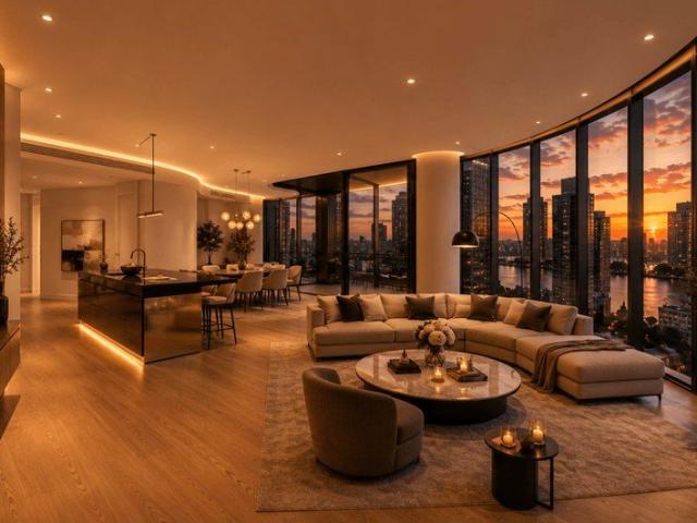 Wake up overlooking the Brisbane River and Botanic Gardens, while enjoying one of Brisbane City's most prestigious residential addresses