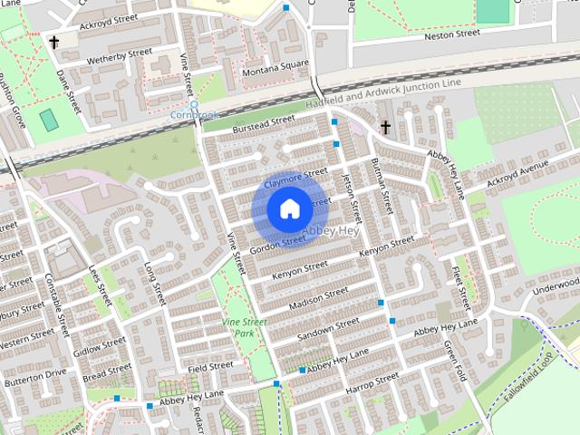 Walter Street, Abbey Hey, Manchester, Greater Manchester, M18