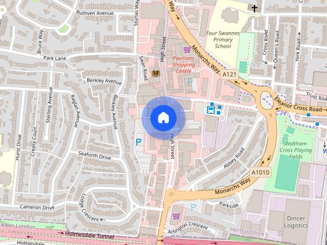 Waltham Cross, Hertfordshire, EN8