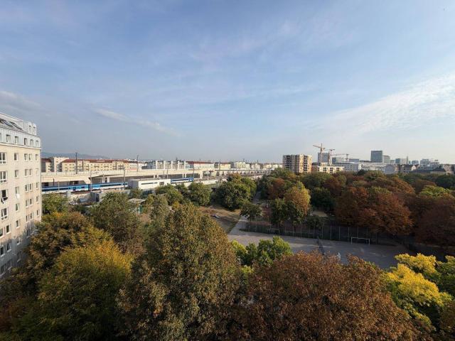WALDMÜLLERPARK & zukünftige U2 Matzleinsdorfer Platz: 2 Zimmer mit sehr schönem Weitblick | 7. Stock