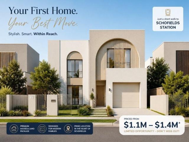 Walk to Schofields Station | Premium Family Living