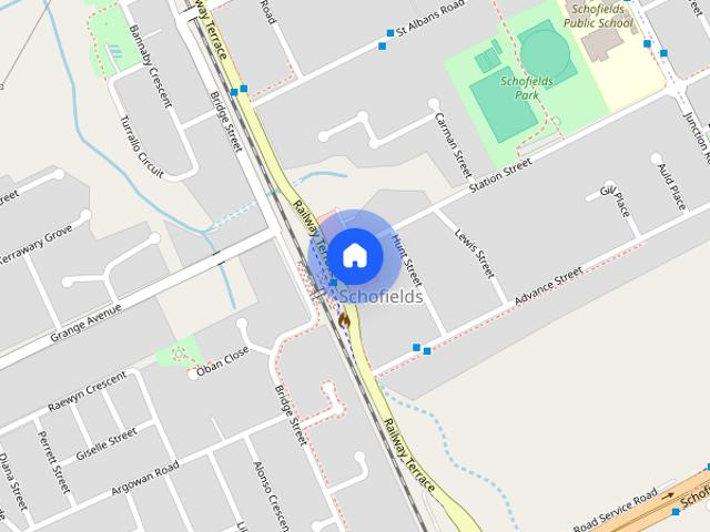 Walk to Schofields Public School