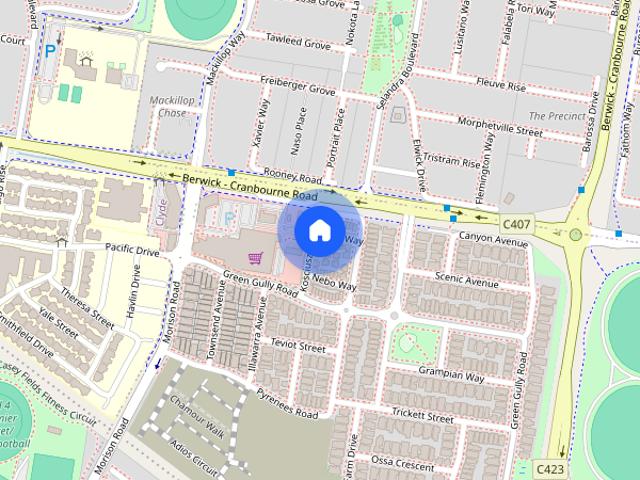 Walk to Shops, schools and Bus stops