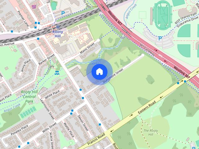 “WALK TO TRAIN STATION”