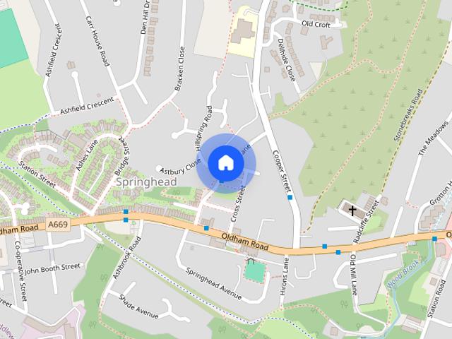 Walkers Lane, Springhead, Oldham