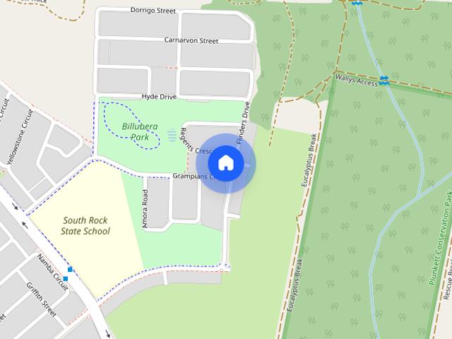 Walking Distance to South Rock State School Elevated Position in The Parks Brand New
