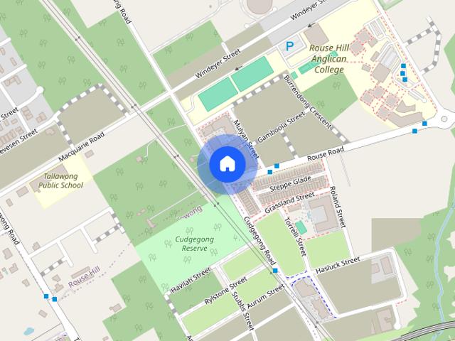 Walking distance to Tallawong Metro Station Luxurious 2 bed + Study apartment