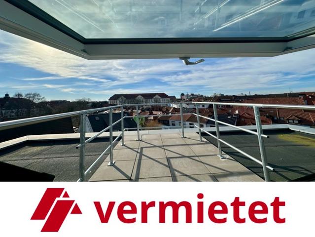 Walle Erstbezug: exklusive 2 Zimmer Whg. toller Blick über die Dächer Bremens, EBK, Balkon uvm