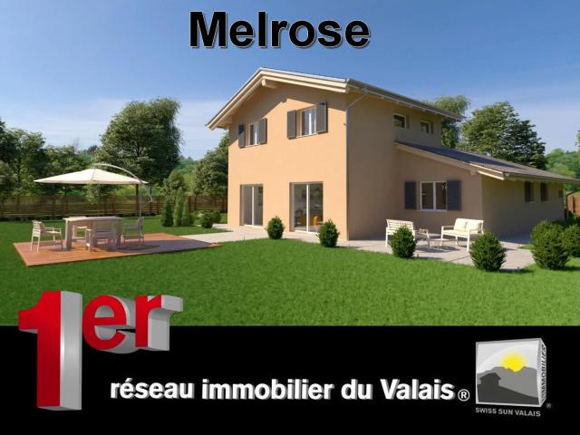 WALLIS / Ich bin MELROSE Wunderschöne Villa ind. zu bauen 5.5 Stück von 185 m² zum Verkauf, Schweiz