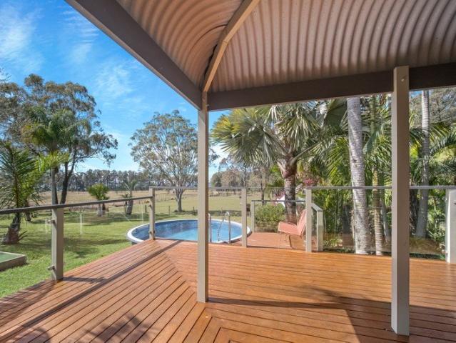 Wallis Lake waterfront acres with jetty