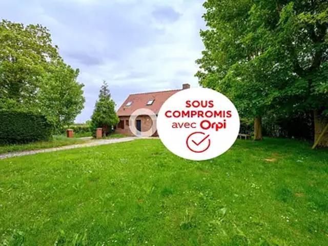 Wallon Cappel 59190 Achat / Vente maison 4 pièces t4 jardin terrasse