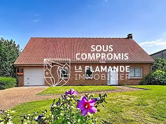 Wallon Cappel 59190 Achat / Vente maison 4 pièces t4 jardin terrasse