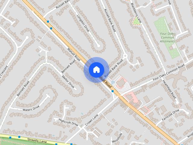 Walsall Road, Sutton Coldfield, B74