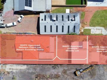 WAPC APPROVED Retain and Build 2 Behind