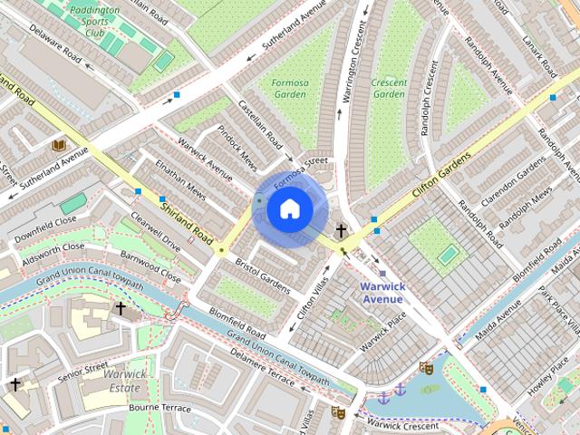 Warwick Avenue, Little Venice, W9