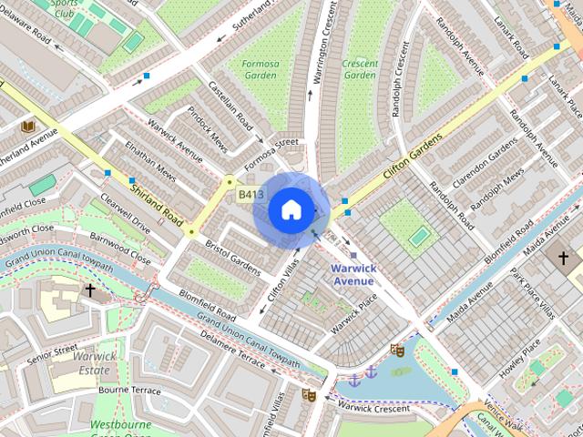 Warwick Avenue, Little Venice, W9