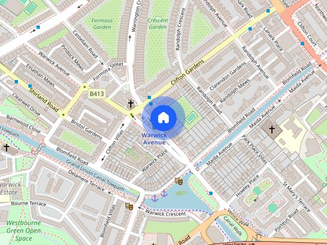 Warwick Avenue, Little Venice, W9