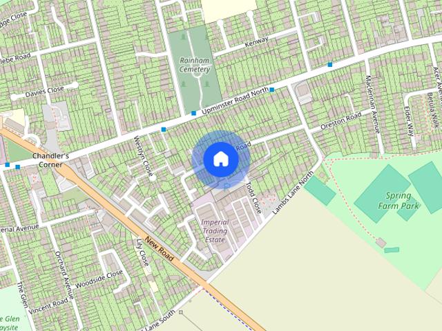 Warwick Road, Rainham, Essex, RM13