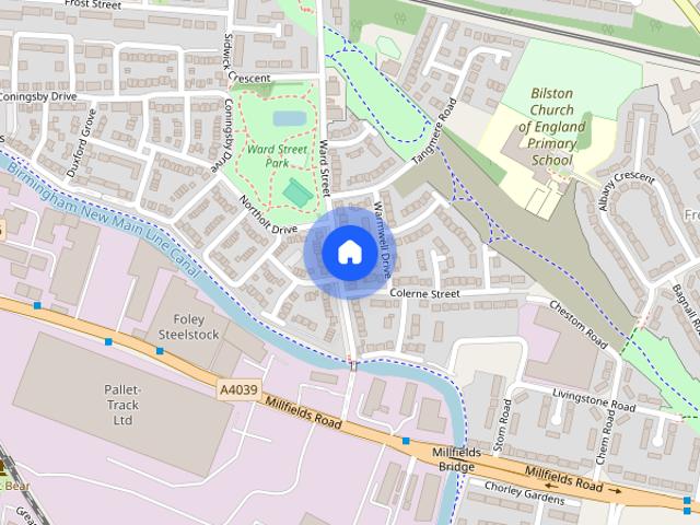 Ward St, Wolverhampton, WV2