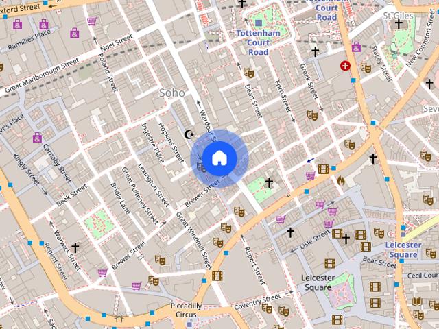 Wardour Street, Soho, London, W1F