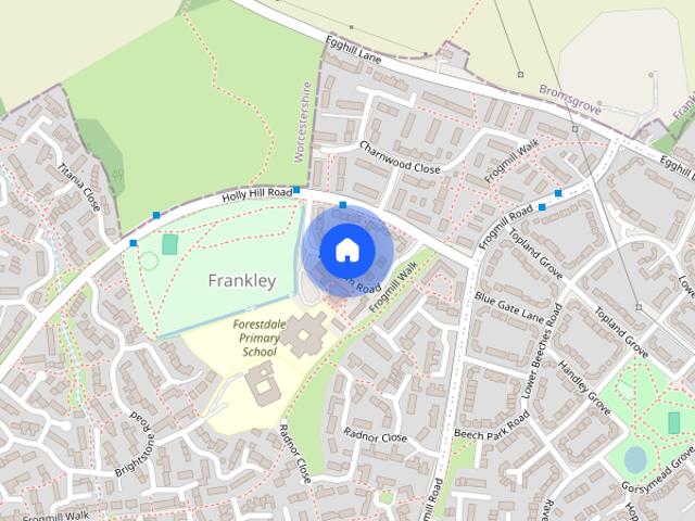 Wareham Road, Rubery, Frankley, Birmingham, B45