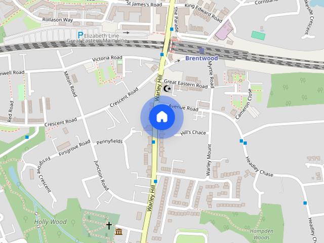 Warley Hill, Warley, Brentwood, CM14 5HA