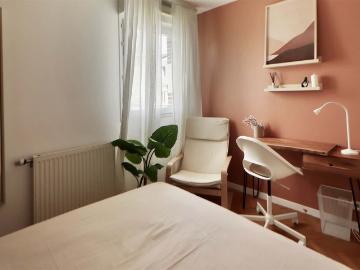 Warm style 11 m² bedroom for rent in coliving near Paris SDN50