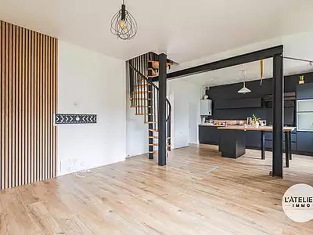 Warmeriville 51110 Achat / Vente maison 4 pièces t4 au dernier étage jardin