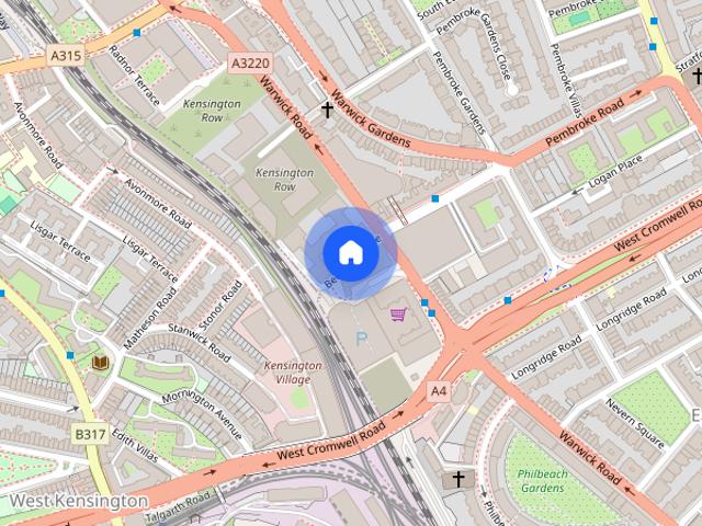Beckford Close, Warwick Road, London, W14