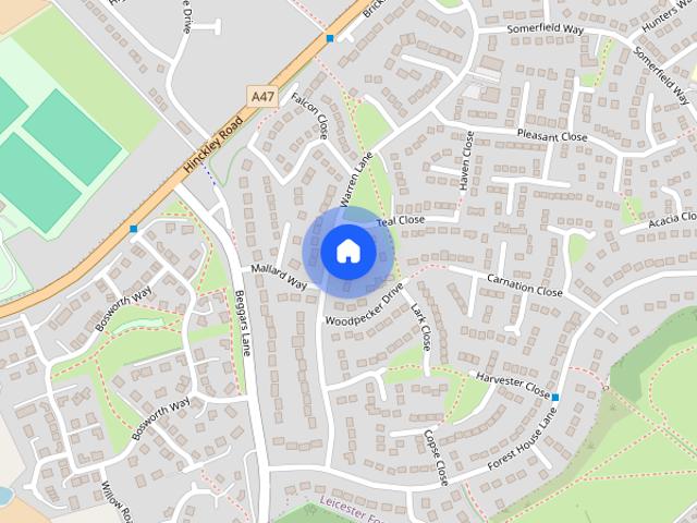 Warren Lane, Leicester Forest East, Leicester
