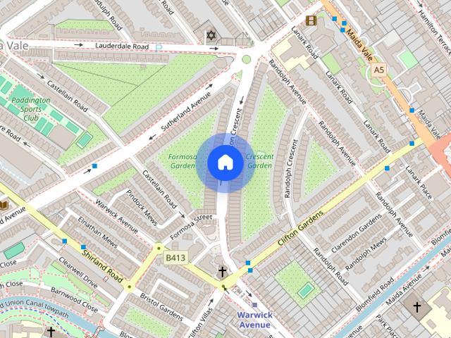 Warrington Crescent, Maida Vale