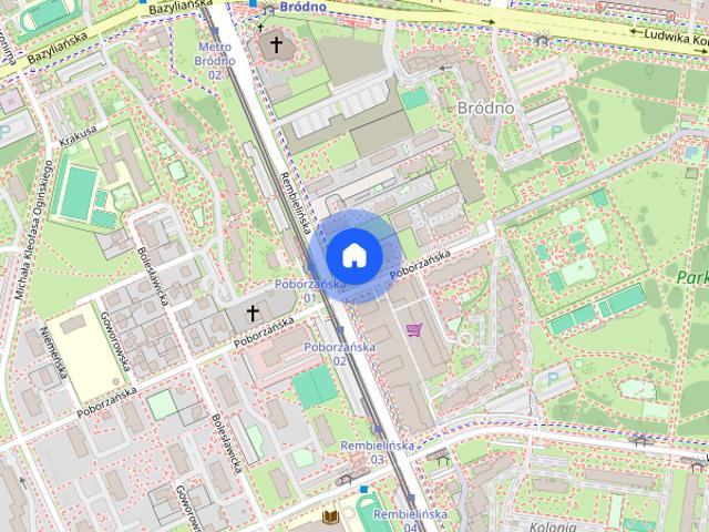 Warszawa, Targówek, Bródno, Poborzańska